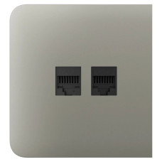 Бічна панель Ajax SideCover (LAN) для вбудованої інтернет-розетки Olive Бічна панель Ajax SideCover (LAN) для вбудованої інтернет-розетки Olive