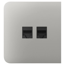 Бічна панель Ajax SideCover (LAN) для вбудованої інтернет-розетки Oyster Бічна панель Ajax SideCover (LAN) для вбудованої інтернет-розетки Oyster