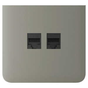 Боковая панель Ajax SideCover (LAN) vertical для встроенной интернет-розетки Olive Боковая панель Ajax SideCover (LAN) vertical для встроенной интернет-розетки Olive