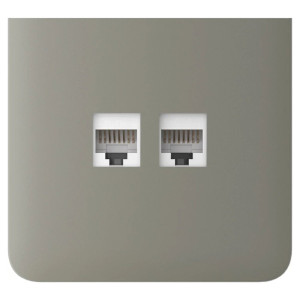 Боковая панель Ajax SideCover (LAN) vertical для встроенной интернет-розетки Olive Боковая панель Ajax SideCover (LAN) vertical для встроенной интернет-розетки Olive