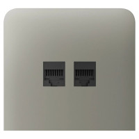 Боковая панель Ajax SideCover (LAN) vertical для встроенной интернет-розетки Olive Боковая панель Ajax SideCover (LAN) vertical для встроенной интернет-розетки Olive