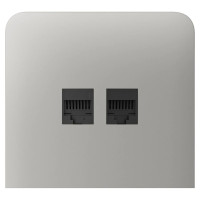 Боковая панель Ajax SideCover (LAN) vertical для встроенной интернет-розетки Oyster Боковая панель Ajax SideCover (LAN) vertical для встроенной интернет-розетки Oyster