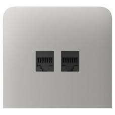 Бічна панель Ajax SideCover (LAN) vertical для вбудованої інтернет-розетки Oyster Бічна панель Ajax SideCover (LAN) vertical для вбудованої інтернет-розетки Oyster
