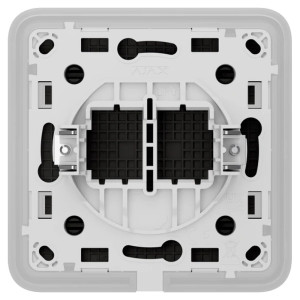 Заглушка Ajax CoverPlate SoloCover (CP) монтажной коробки Black Заглушка Ajax CoverPlate SoloCover (CP) монтажной коробки Black