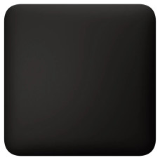 Заглушка Ajax CoverPlate SoloCover (CP) монтажної коробки Black