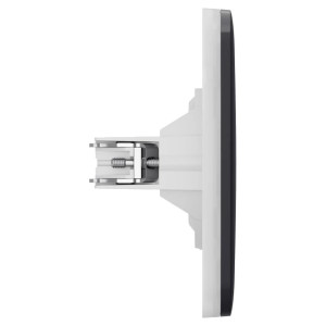 Заглушка Ajax CoverPlate SoloCover (CP) монтажной коробки Graphite Заглушка Ajax CoverPlate SoloCover (CP) монтажной коробки Graphite