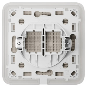 Заглушка Ajax CoverPlate SoloCover (CP) монтажної коробки Ivory Заглушка Ajax CoverPlate SoloCover (CP) монтажної коробки Ivory