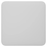 Заглушка Ajax CoverPlate SoloCover (CP) монтажной коробки White