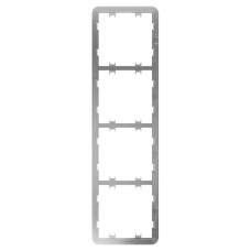 Рамка Ajax Frame (4 seats) vertical для 4-х вимикачів/розеток Рамка Ajax Frame (4 seats) vertical для 4-х вимикачів/розеток