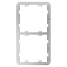Рамка Ajax Frame (2 seats) vertical для двох вимикачів/розеток Рамка Ajax Frame (2 seats) vertical для двох вимикачів/розеток