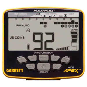 Металлоискатель Garrett ACE APEX с катушкой 8.5x11" Raider Multi-Flex Металлоискатель Garrett ACE APEX с катушкой 8.5x11" Raider Multi-Flex