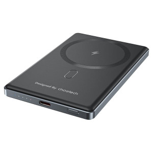 Повербанк Choetech B738 5000mAh 20W бездротова зарядка Black Повербанк Choetech B738 5000mAh 20W бездротова зарядка Black