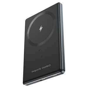 Повербанк Choetech B738 5000mAh 20W бездротова зарядка Black Повербанк Choetech B738 5000mAh 20W бездротова зарядка Black