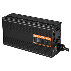 Зарядний пристрій LiTime L24V20A-BCHA-X 29.2V/20A для LiFePO4