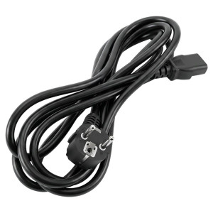 Кабель живлення Trinix C13-EU plug євророзетка 3м Кабель живлення Trinix C13-EU plug євророзетка 3м