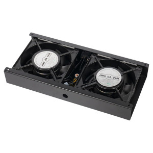 Вентилятор Trinix TRX-FAN2 Black для шкафов глубиной до 600 мм Вентилятор Trinix TRX-FAN2 Black для шкафов глубиной до 600 мм