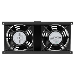 Вентилятор Trinix TRX-FAN2 Black для шкафов глубиной до 600 мм Вентилятор Trinix TRX-FAN2 Black для шкафов глубиной до 600 мм