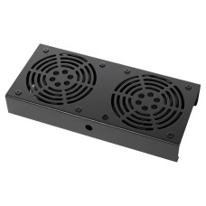 Вентилятор Trinix TRX-FAN2 Black для шаф глибиною до 600 мм Вентилятор Trinix TRX-FAN2 Black для шаф глибиною до 600 мм