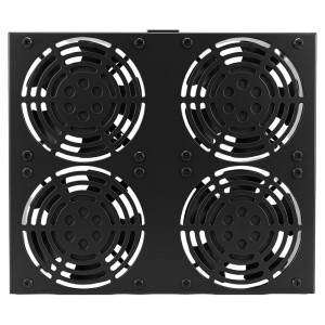 Вентилятор Trinix TRX-FAN4 Black для шкафов глубиной 800 мм Вентилятор Trinix TRX-FAN4 Black для шкафов глубиной 800 мм