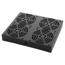 Вентилятор Trinix TRX-FAN4 Black для шаф глибиною 800 мм Вентилятор Trinix TRX-FAN4 Black для шаф глибиною 800 мм