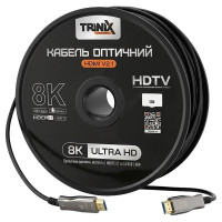 Кабель HDMI V2.1 оптический 30м Trinix (AOC-HDMI8k-30m) Кабель HDMI V2.1 оптический 30м Trinix (AOC-HDMI8k-30m)