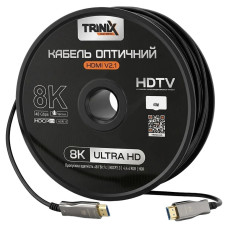 Кабель HDMI V2.1 оптичний 40м Trinix (AOC-HDMI8k-40m)