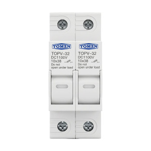 Разъединитель предохранителей TOMZN TOPV-32 2P DC 1100V 32A White