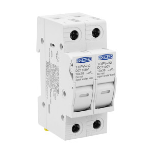 Разъединитель предохранителей TOMZN TOPV-32 2P DC 1100V 32A White