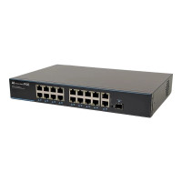 PoE-комутатор ATIS PoE-1018-16P-1S/250 AI 16 портів некерований PoE-комутатор ATIS PoE-1018-16P-1S/250 AI 16 портів некерований