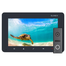 Комплект відеодомофона Slinex SM-07M Graphite + ML-17HD Graphite з монітором 7" і пам'яттю на 100 фото Комплект відеодомофона Slinex SM-07M Graphite + ML-17HD Graphite з монітором 7" і пам'яттю на 100 фото