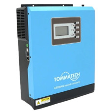 Гібридний інвертор однофазний TOMMATECH TT-NEW1K-12 1000W 12V 20/10А Гібридний інвертор однофазний TOMMATECH TT-NEW1K-12 1000W 12V 20/10А