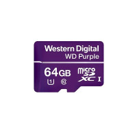 Карта памяти MICRO SDXC 64GB UHS-I/Western Digital PURPL/WDD064G1P0A WDC Карта памяти MICRO SDXC 64GB UHS-I/Western Digital PURPL/WDD064G1P0A WDC