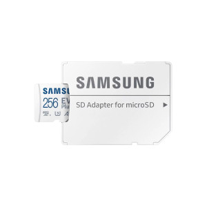 Карта памяти Samsung Evo MicroSDXC 256GB UHS-I U3 V30 A2 + адаптер SD (MB-MC256KA/EU)
