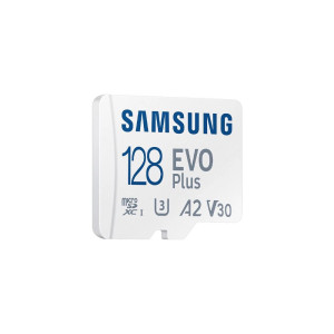 Карта памяти Samsung Evo MicroSDXC 128GB UHS-I U3 V30 A2 + адаптер SD (MB-MC128SA/EU)