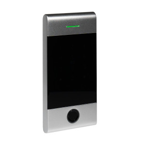 Клавиатура Trinix TRK-1206BTFW с Bluetooth, контроллером, считывателем отпечатков пальцев и карт Mifare Silver