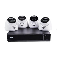 Комплект відеоспостереження ATIS kit 4 int