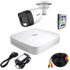 Комплект видеонаблюдения Dahua HDCVI-1W KIT + HDD500 Комплект видеонаблюдения Dahua HDCVI-1W KIT + HDD500