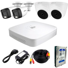 Комплект видеонаблюдения Dahua HDCVI-22WD KIT+ HDD500