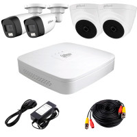 Комплект відеоспостереження Dahua HDCVI-22WD KIT Комплект відеоспостереження Dahua HDCVI-22WD KIT