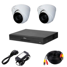 Комплект видеонаблюдения Dahua HDCVI-2D 2K PRO KIT