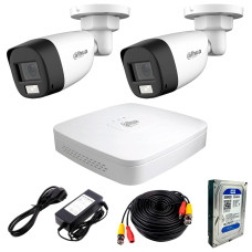 Комплект видеонаблюдения Dahua HDCVI-2W KIT+ HDD500