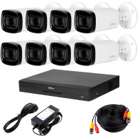 Комплект видеонаблюдения Dahua HDCVI-8W 2K PRO KIT Комплект видеонаблюдения Dahua HDCVI-8W 2K PRO KIT