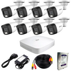 Комплект видеонаблюдения Dahua HDCVI-8W KIT+ HDD1000