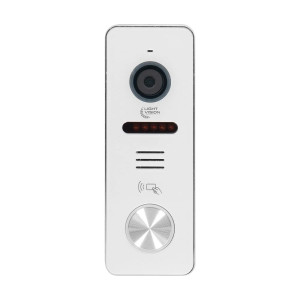 Комплект відеодомофона Light Vision: відеодомофон 7" AMSTERDAM FHD White та відеопанель 2Mp White