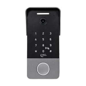 Комплект відеодомофона Light Vision: відеодомофон 7" AMSTERDAM FHD White та відеопанель 2Mp RIO FHD(KEY) Silver