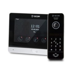 Комплект Wi-Fi відеодомофонa 7" BCOM BD-760FHD/T Silver з підтримкою Tuya Smart + BT-400HD-AC Black Комплект Wi-Fi відеодомофонa 7" BCOM BD-760FHD/T Silver з підтримкою Tuya Smart + BT-400HD-AC Black