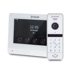 Комплект Wi-Fi відеодомофонa 7" BCOM BD-760FHD/T White з підтримкою Tuya Smart + BT-400HD-AC White Комплект Wi-Fi відеодомофонa 7" BCOM BD-760FHD/T White з підтримкою Tuya Smart + BT-400HD-AC White