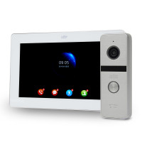 Комплект Wi-Fi відеодомофонa 7" ATIS AD-770FHD/T-White з підтримкою Tuya Smart + AT-400FHD Silver Комплект Wi-Fi відеодомофонa 7" ATIS AD-770FHD/T-White з підтримкою Tuya Smart + AT-400FHD Silver