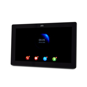 Комплект відеодомофона ATIS AD-1070FHD Black + AT-400HD Silver
