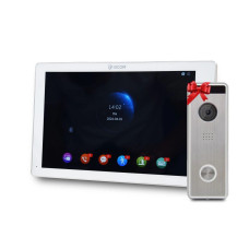 Комплект відеодомофону BCOM 10" BCOM BD-1070FHD/DVR-T White і відеопанелі Tantos Triniti FHD Комплект відеодомофону BCOM 10" BCOM BD-1070FHD/DVR-T White і відеопанелі Tantos Triniti FHD